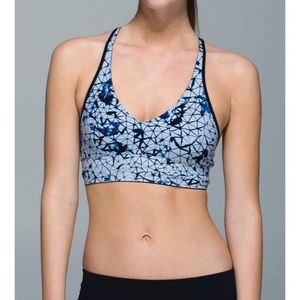 Lululemon Star Crushed/Naval Blue Retreat Bra